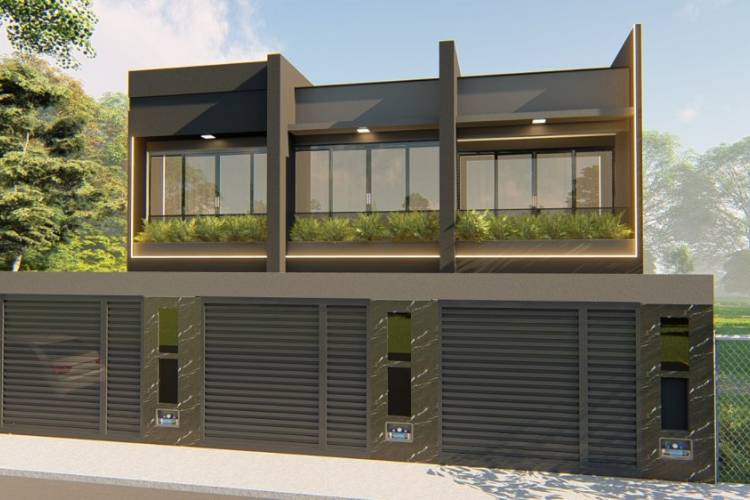 SOBRADO 3 DORM 2 VAGAS NO MORRETES PARA DEZ/25