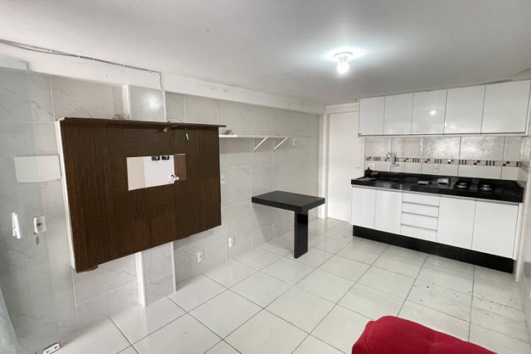 KITNET SEMIMOBILIADA - JD. PRAIA MAR - SEM CAU��O